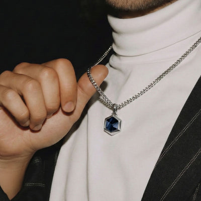 Shield Necklace Hawk Eye Necklaces AWNL 
