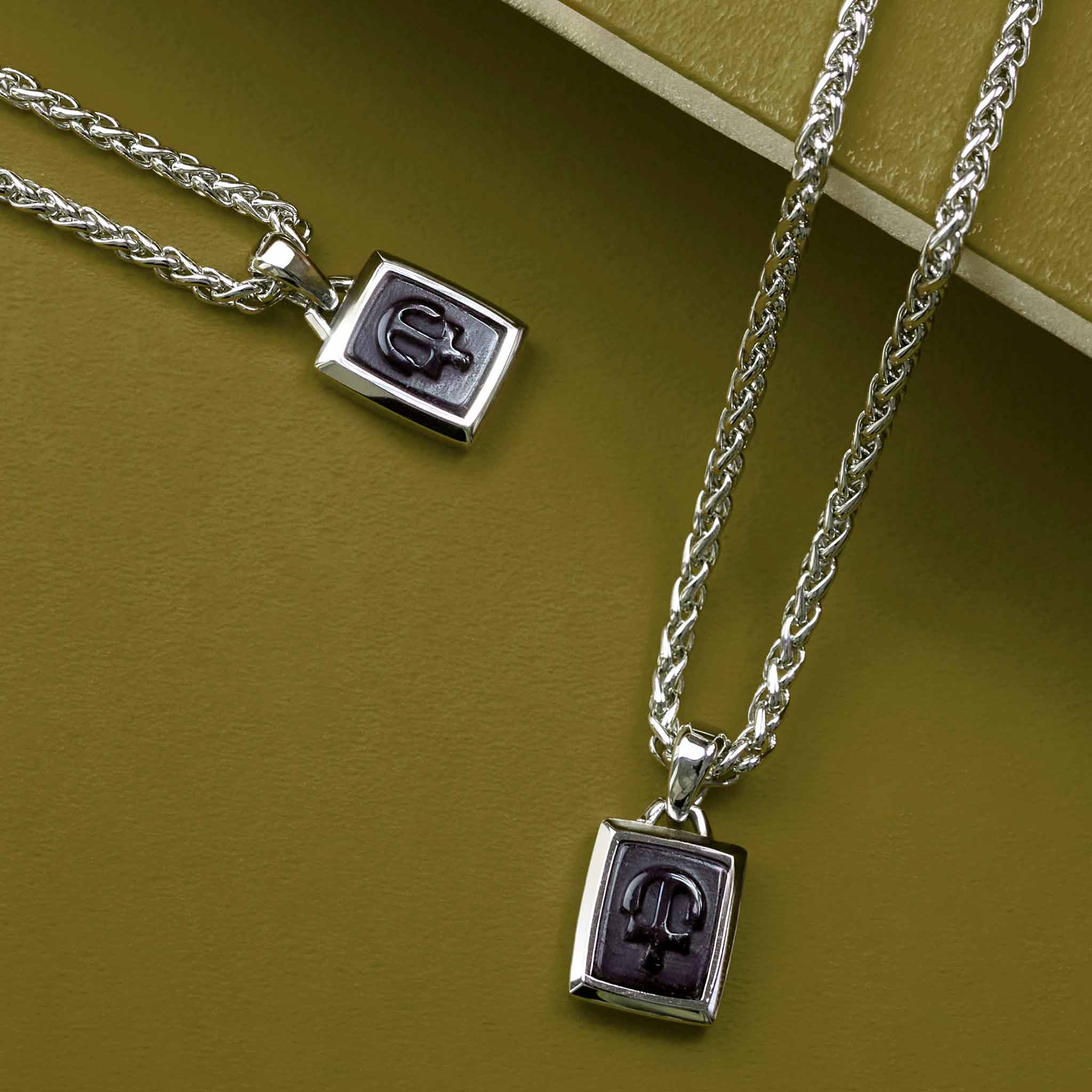 Kronos Spiga Necklace Hawk Eye Necklaces AWNL 