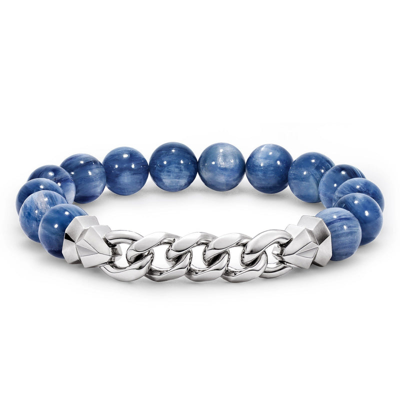 Kyanite Cuban Chain Bracelet