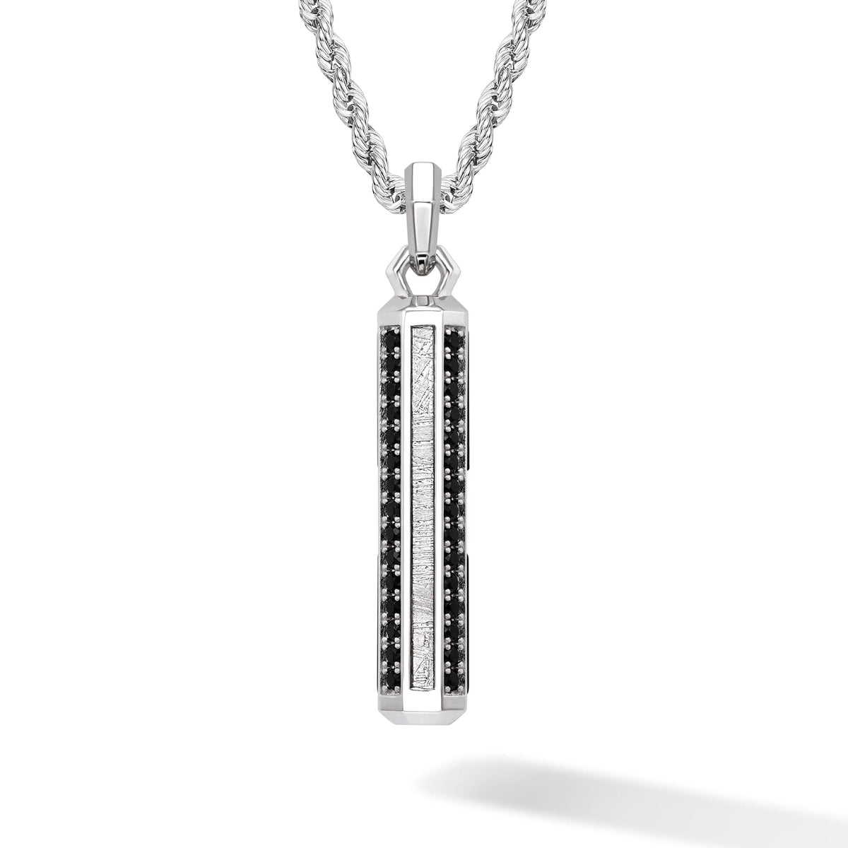 Mantra Necklace Meteorite Necklaces AWNL Silver Set 55cm 