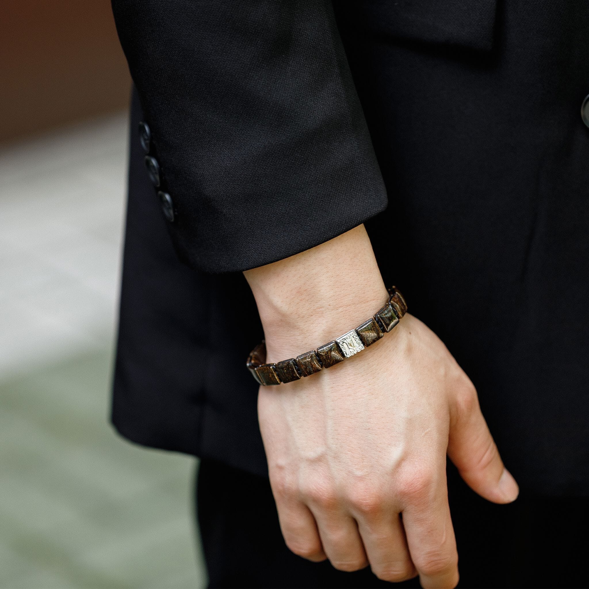 Yggdrasil Mag-lock Bracelet Bronzite Bracelets AWNL 