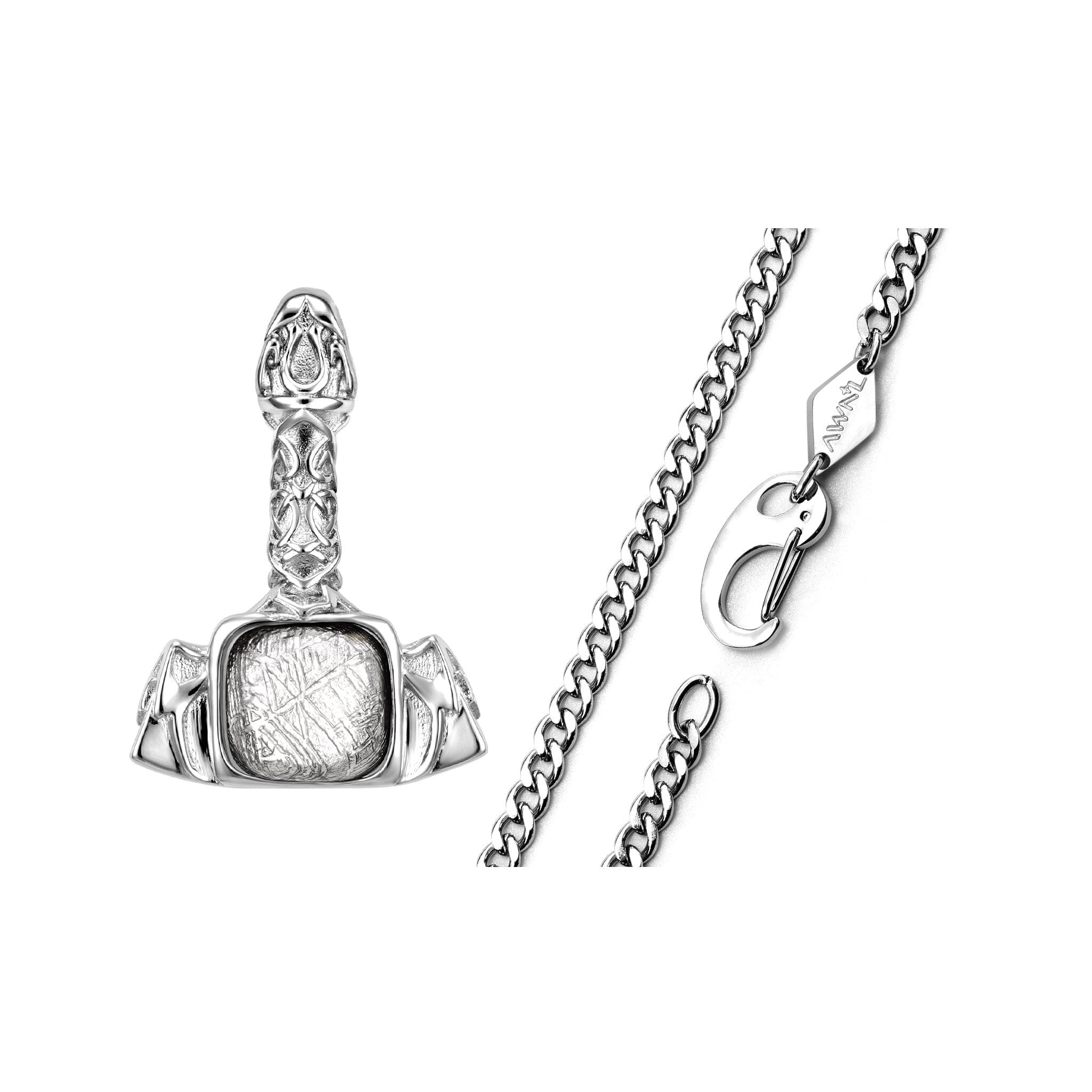 Mjölnir Necklace Meteorite Necklaces AWNL 