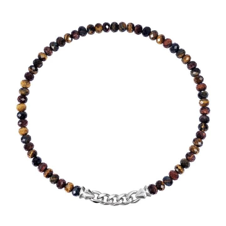 Multicolored Tiger Eye Double Wrap Bracelet Bracelets AWNL 