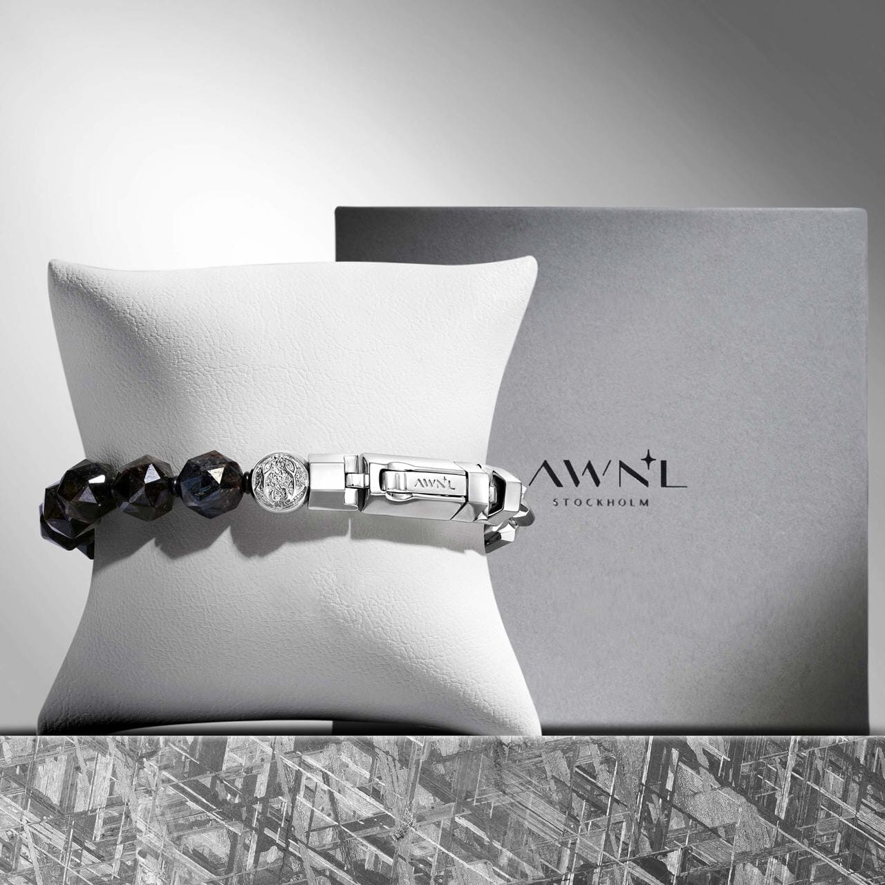 Nuummite Half-Chain Bracelet Bracelets AWNL 