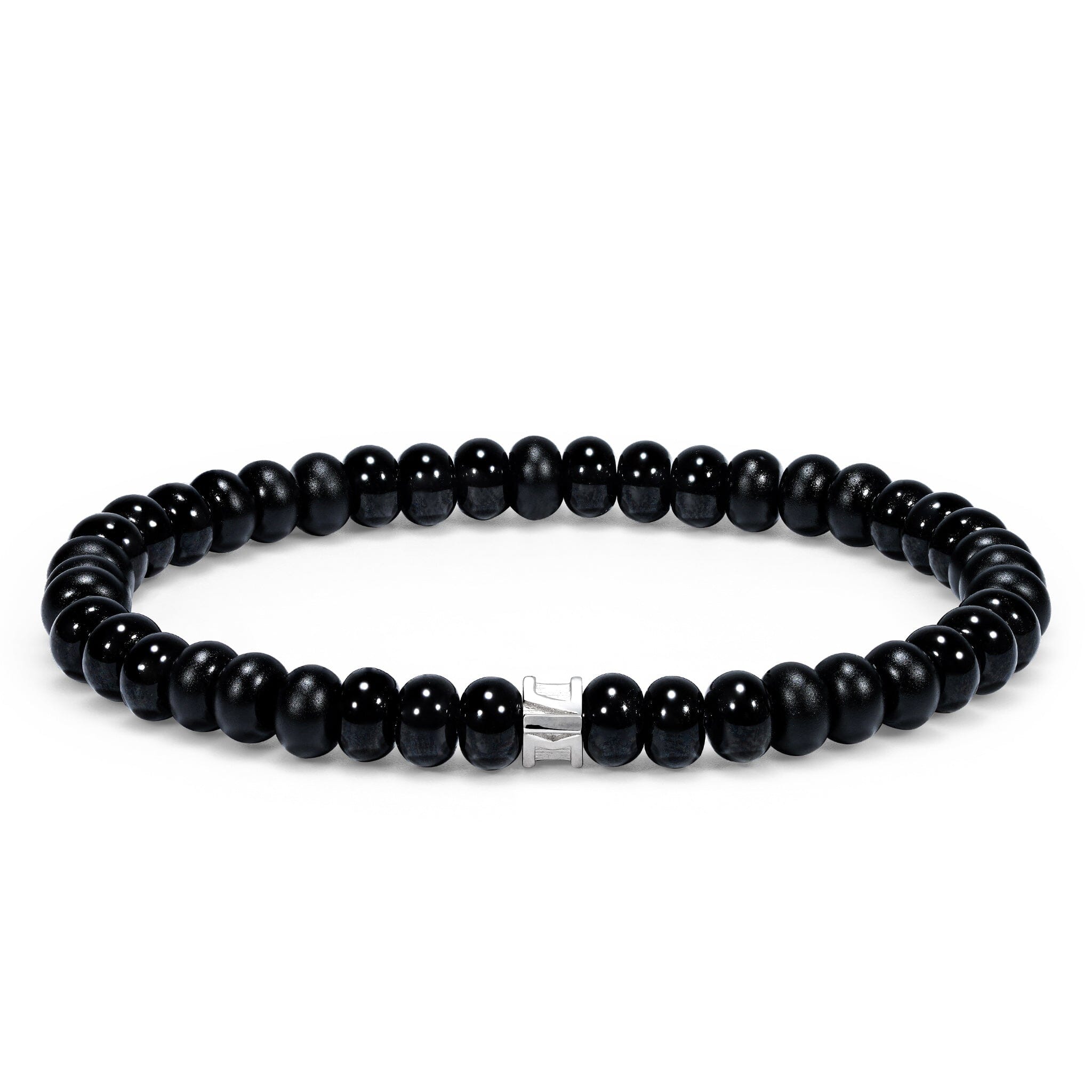 Onyx Rune Rondel Bracelet Bracelets AWNL S 