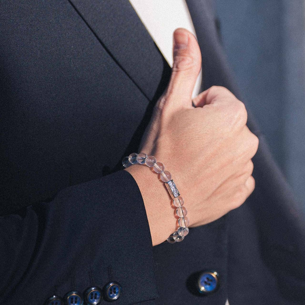 Ouroboros Bracelet Rock Crystal Bracelets AWNL 