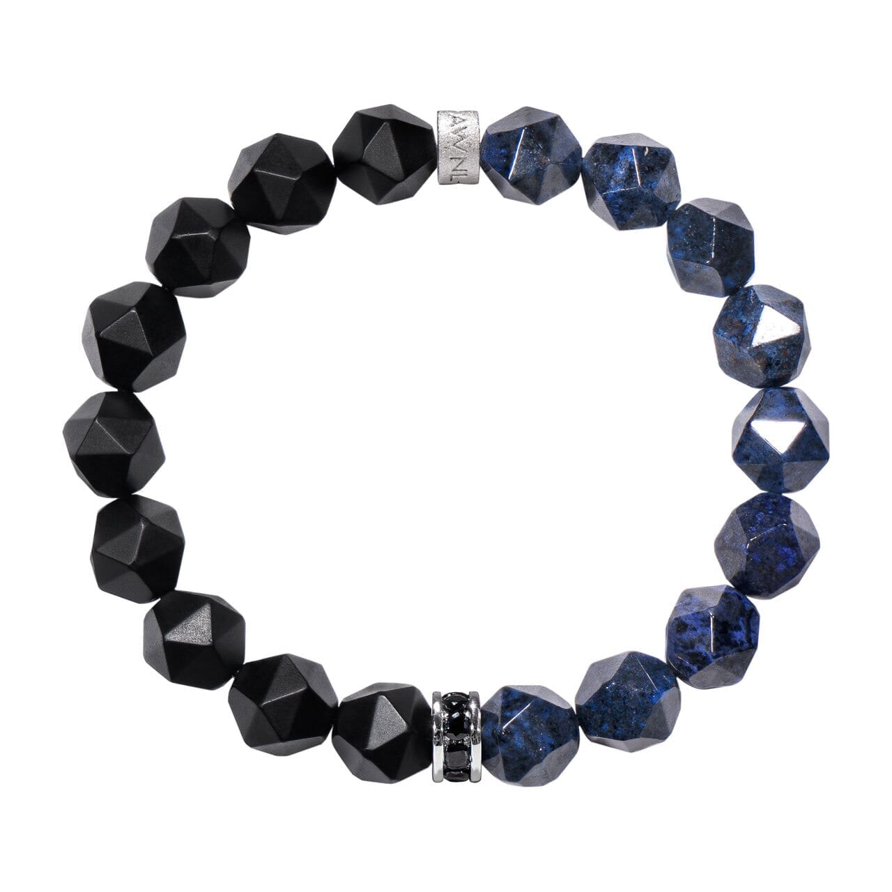 Poseidon Onyx & Dumortierite Bracelet Bracelets AWNL 