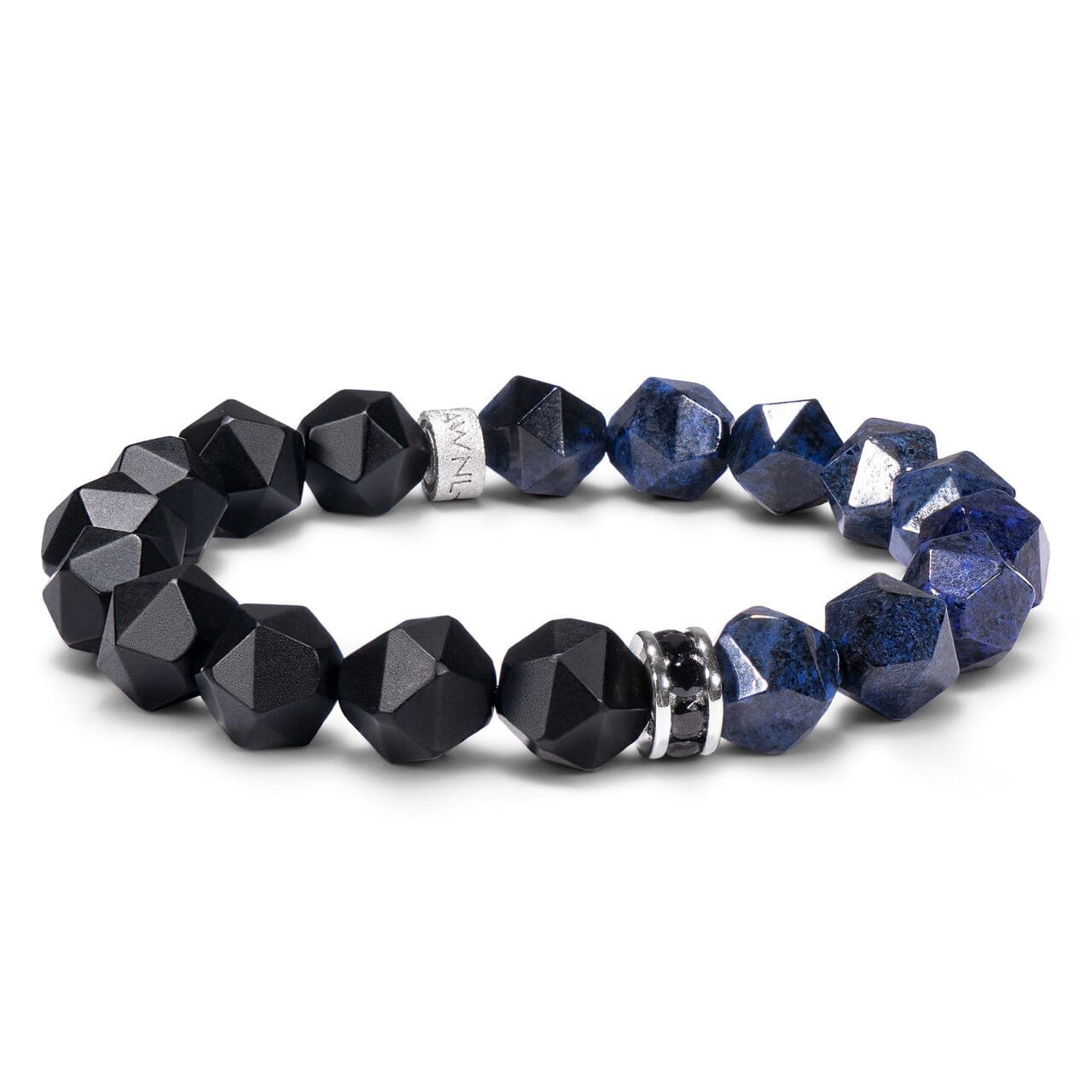 Poseidon Onyx & Dumortierite Bracelet Bracelets AWNL 
