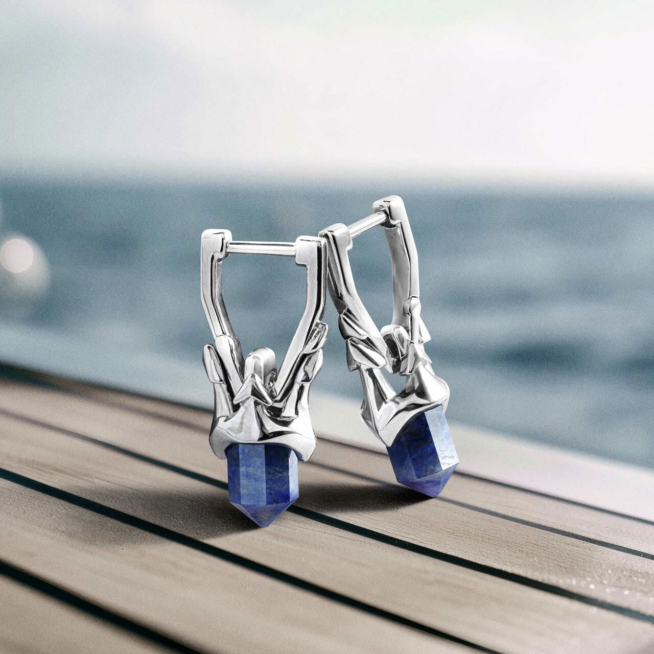 Poseidon Trident Earrings Earrings AWNL 