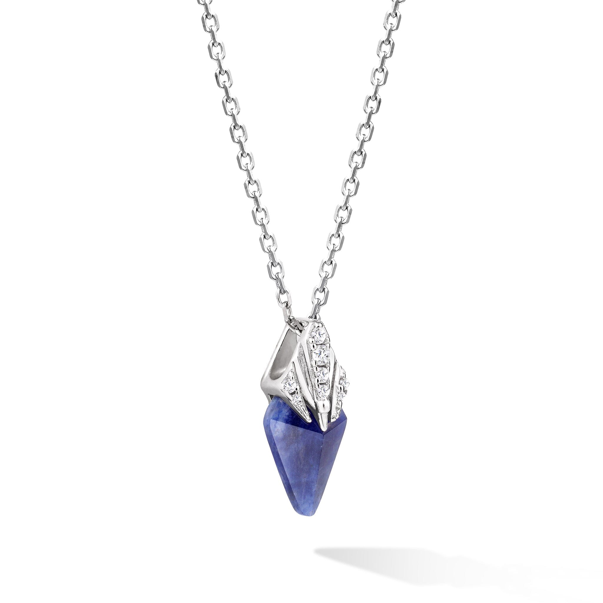 Poseidon Trident Sodalite Necklace for Women Necklaces AWNL 