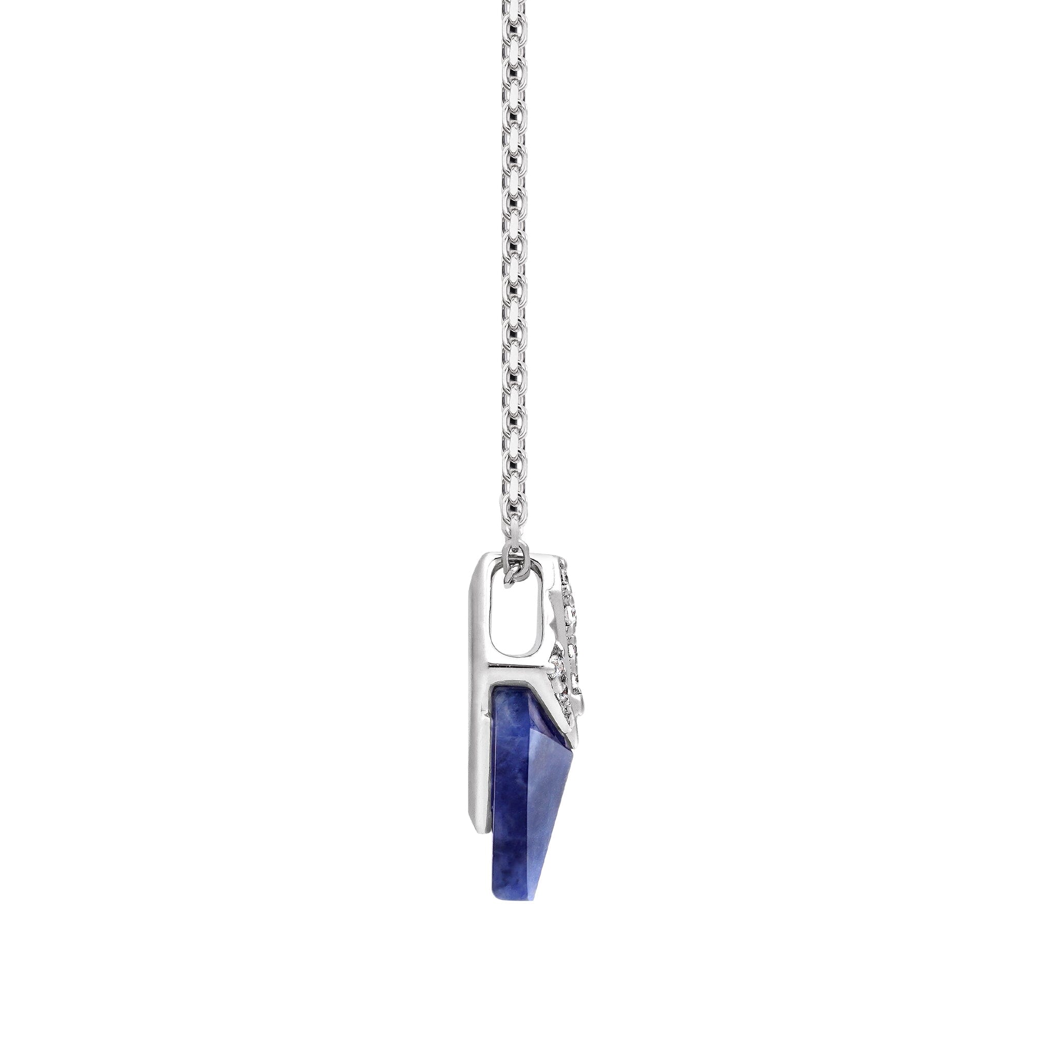 Poseidon Trident Nova Sodalite Necklace | AWNL Stockholm
