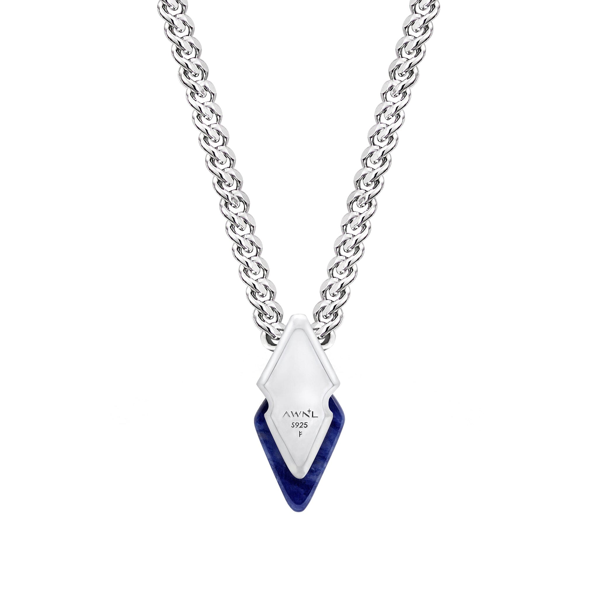 Poseidon Trident Novo Sodalite Necklace | AWNL Stockholm