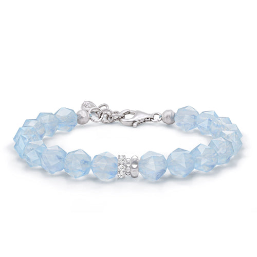Rosa Roxburghii Aquamarine Bracelet Bracelets AWNL 