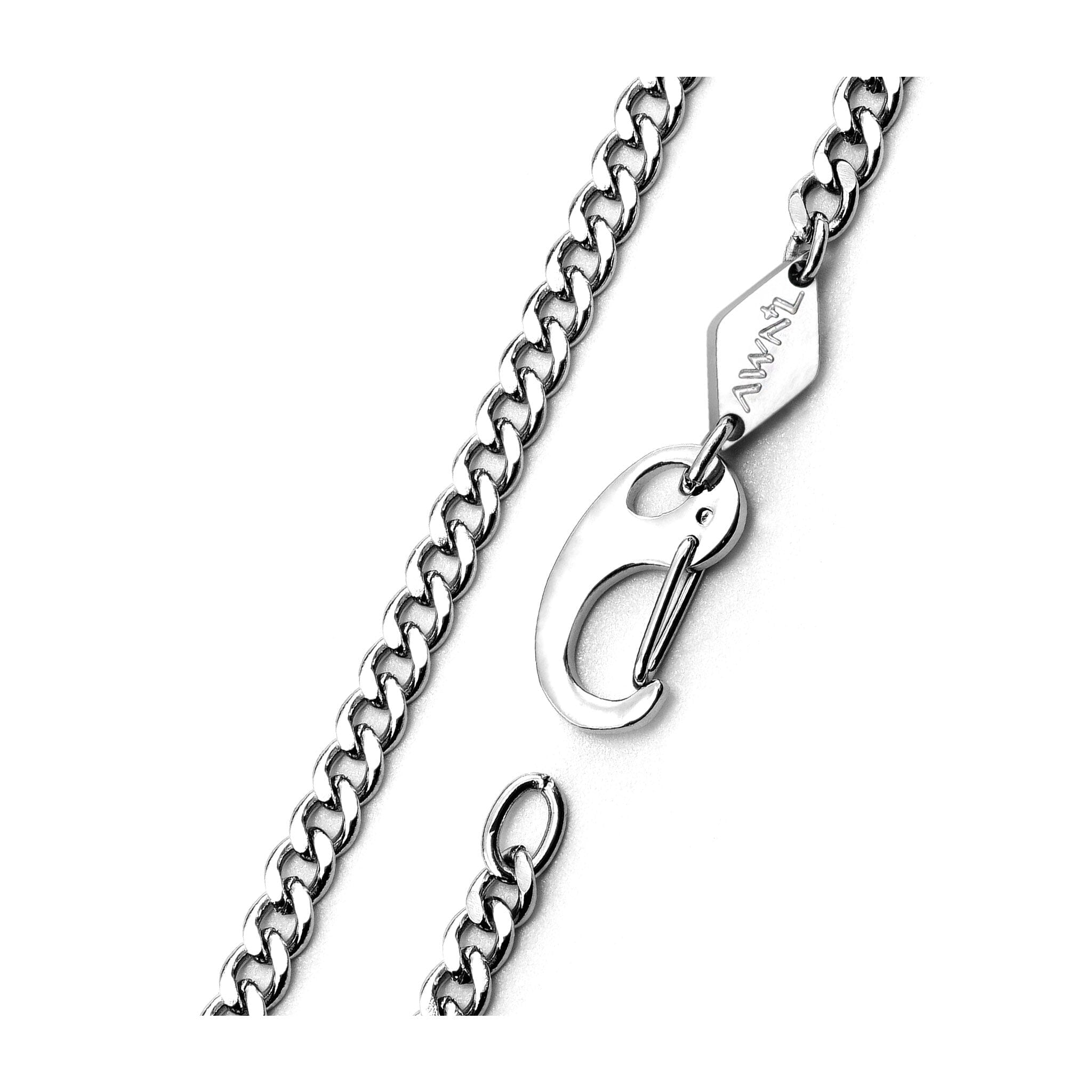 Runes-Engraved Meteorite Cross Necklace Necklaces AWNL 