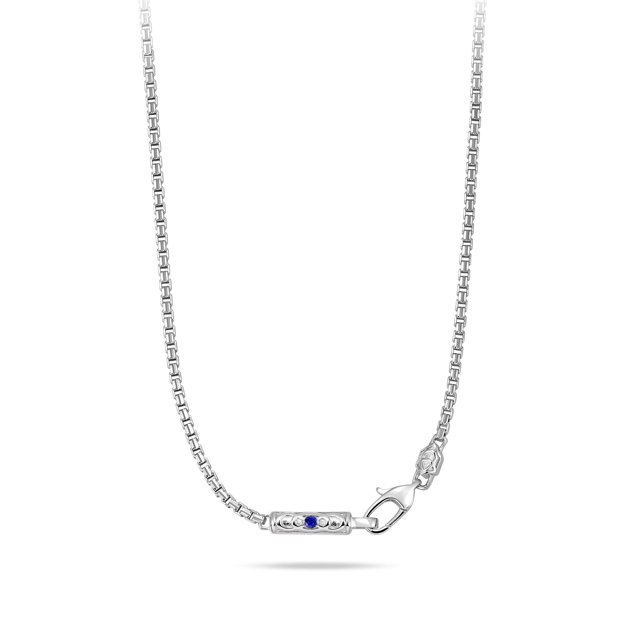 Sapphire Sigil Celtic Necklace Necklaces AWNL 50cm 