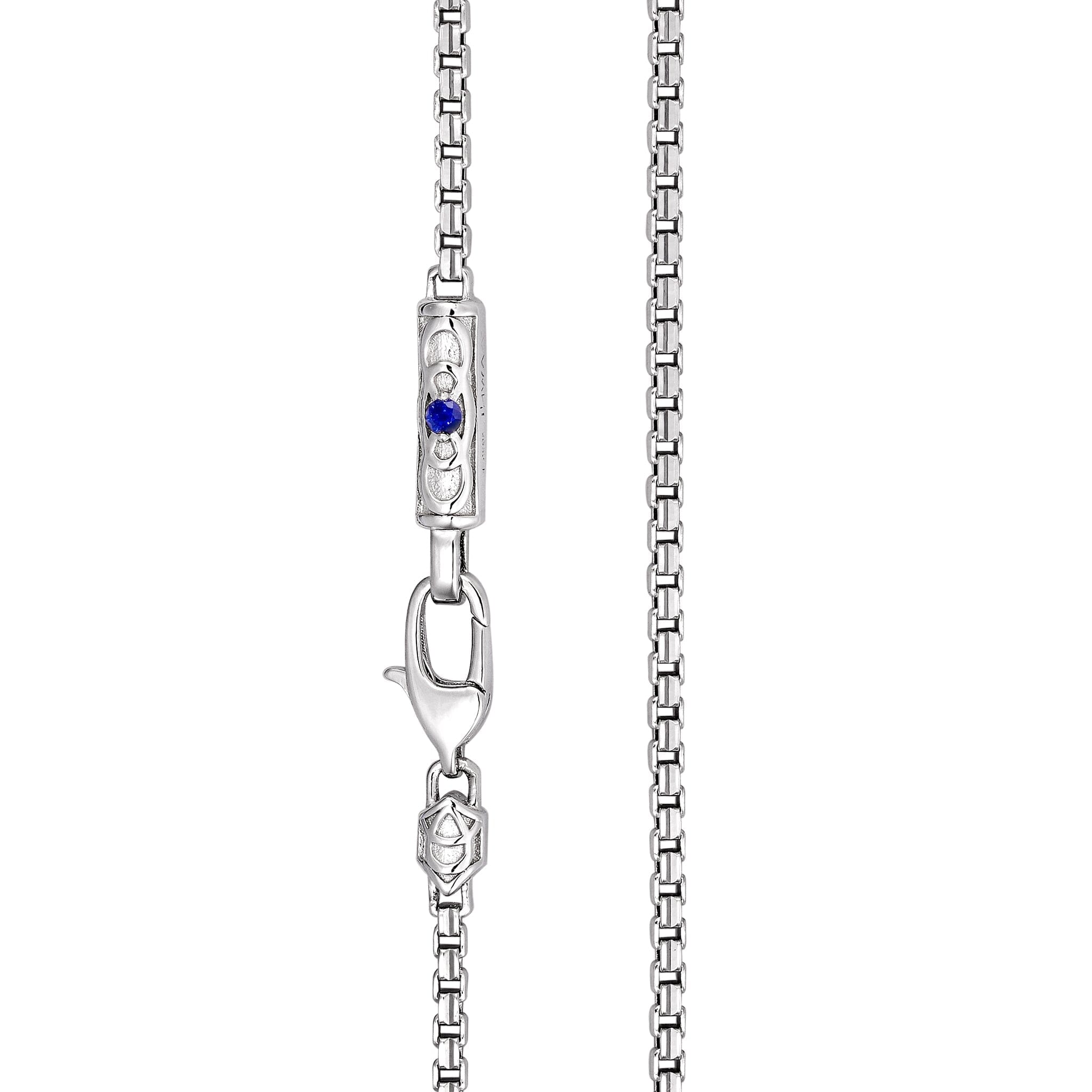 Sapphire Sigil Celtic Necklace Necklaces AWNL 