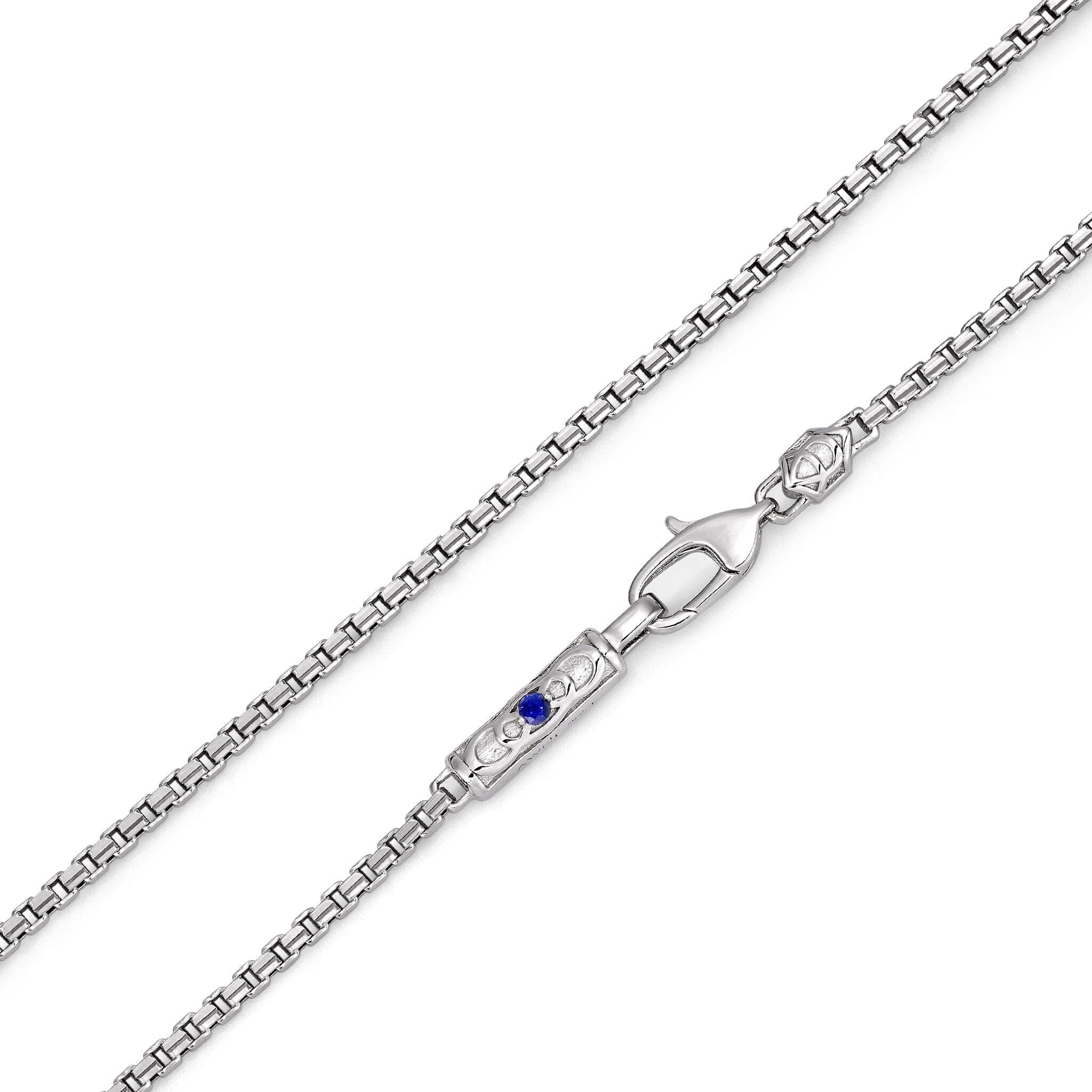 Sapphire Sigil Celtic Necklace Necklaces AWNL 