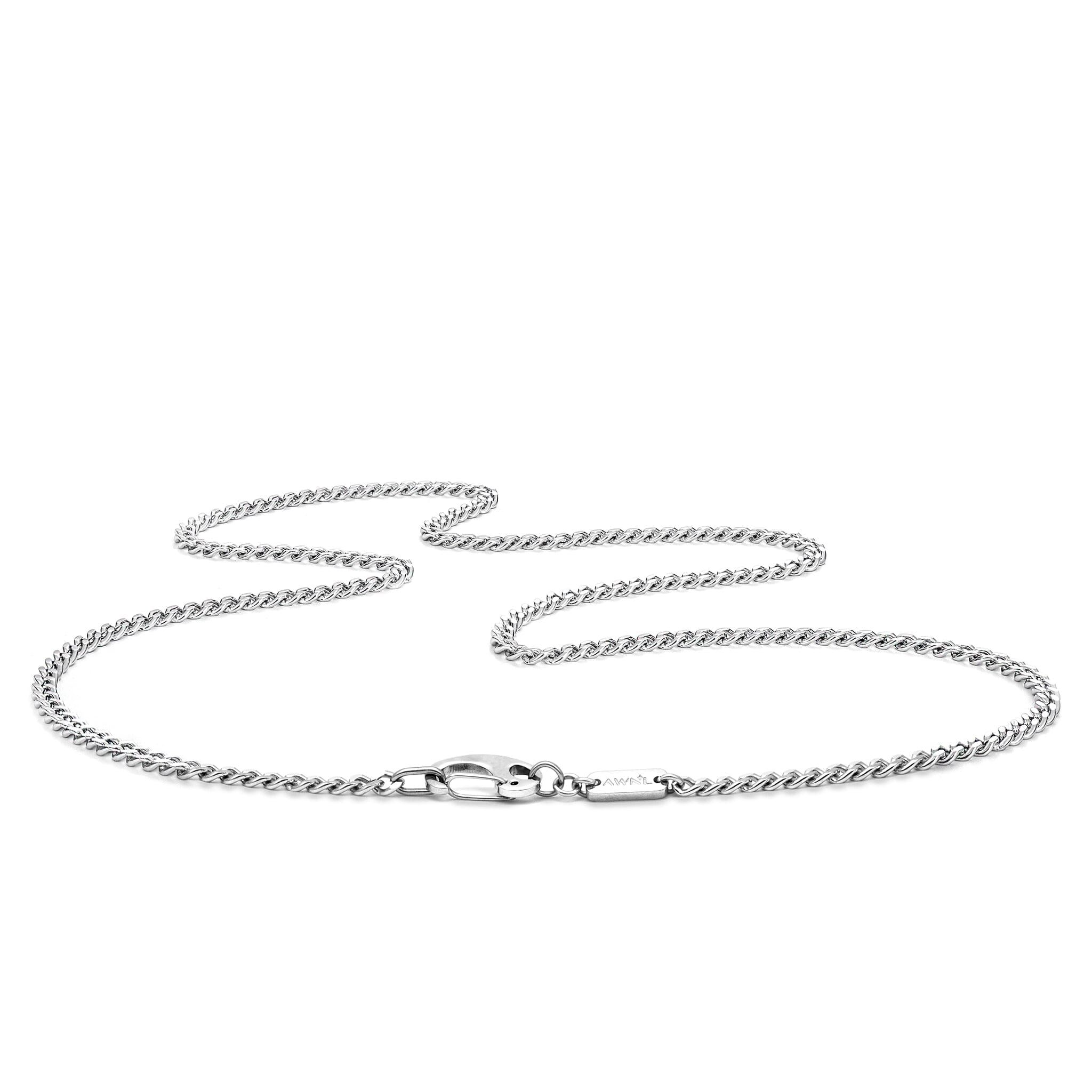 Seraph Wing Silver Obsidian Mini Necklace Necklaces AWNL 