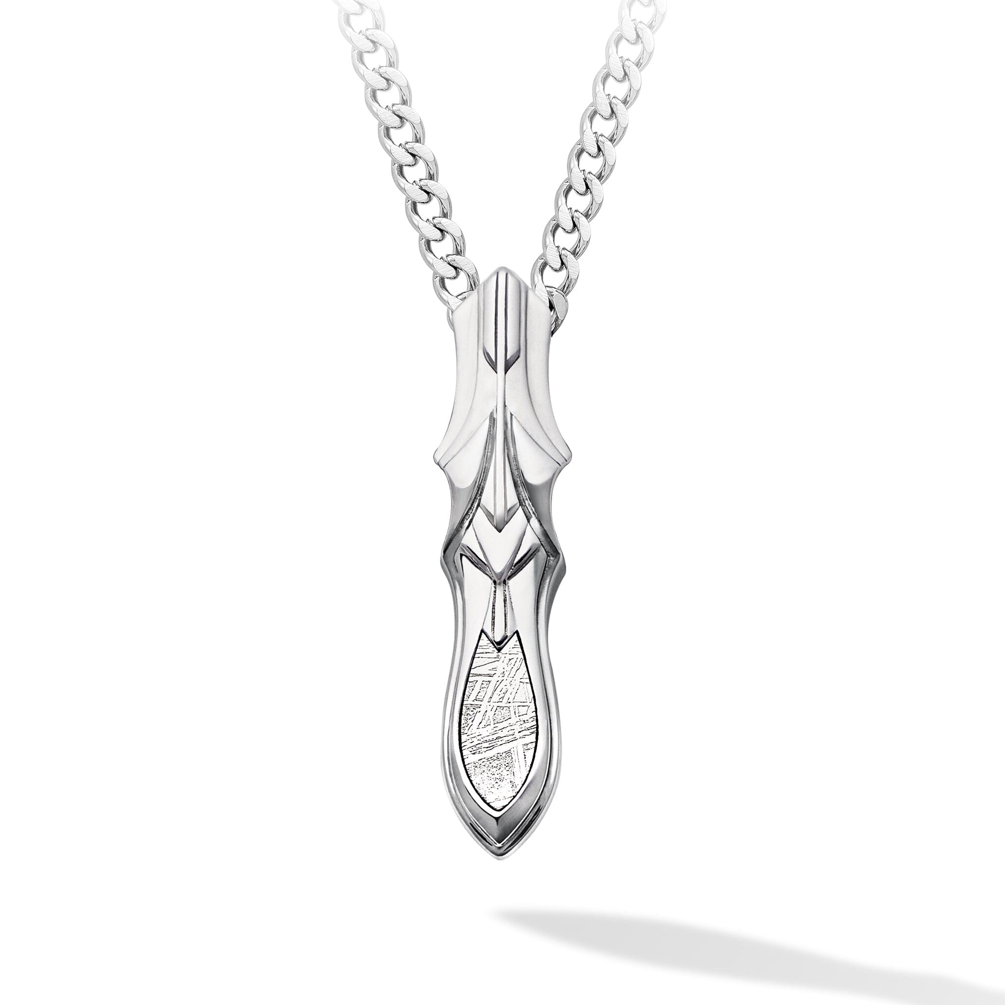Seven Seas Meteorite Blade Necklace Necklaces AWNL Stainless Set 55cm 