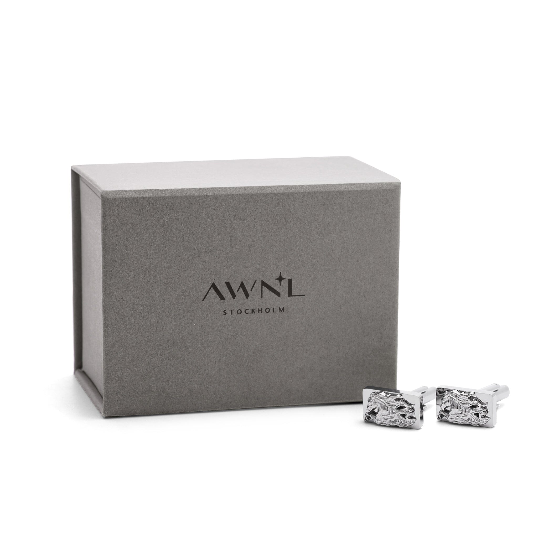 Stainless Steel Sleipnir Cufflinks Others AWNL 