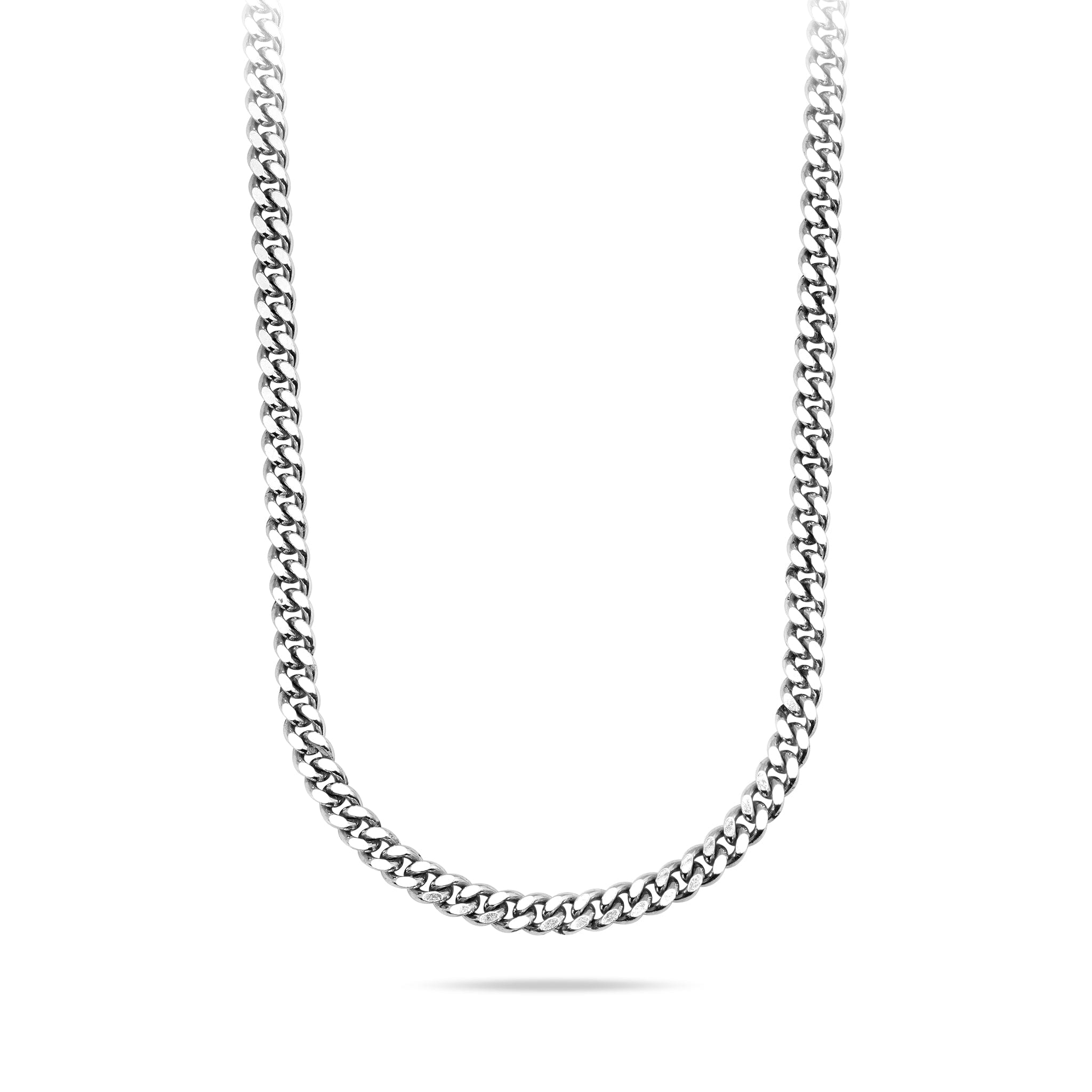 Sterling Silver Curb Chain Chains AWNL 61.5cm 