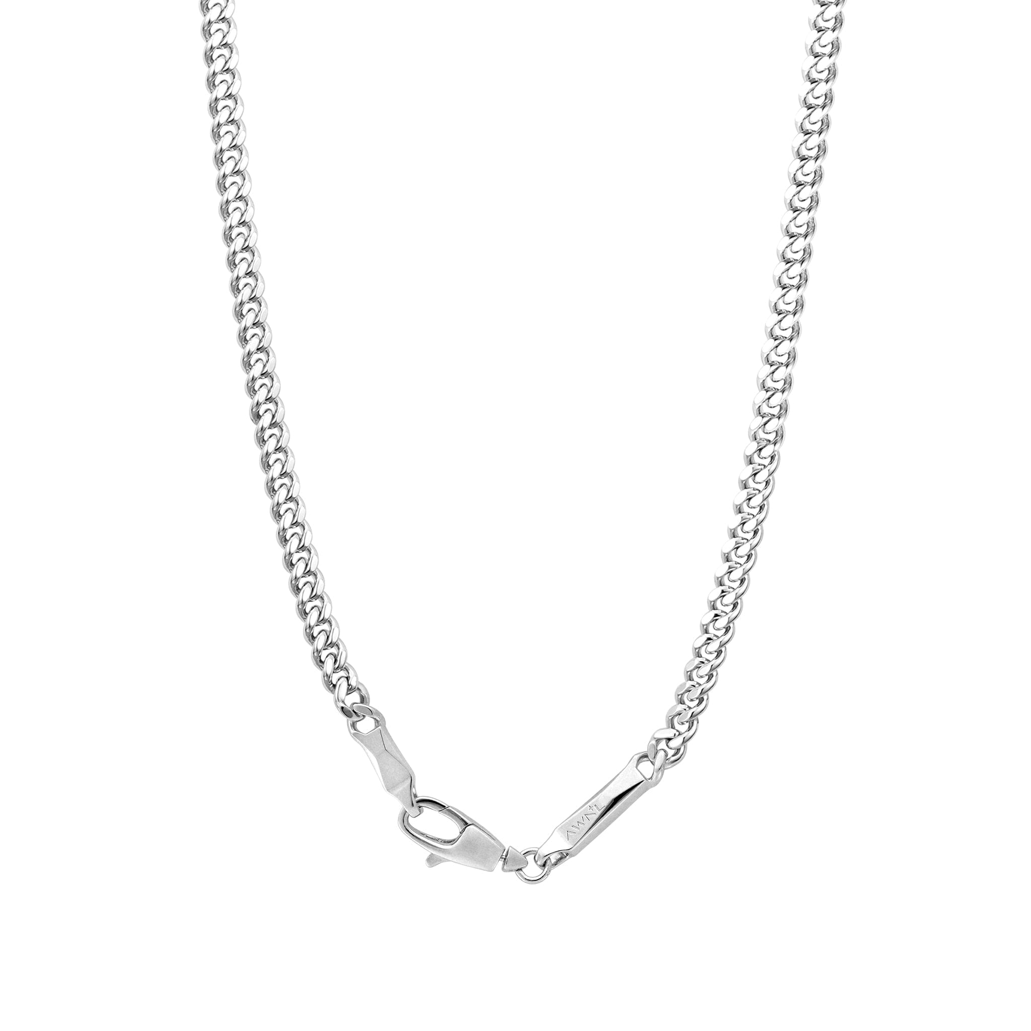 Sterling Silver Curb Chain Chains AWNL 