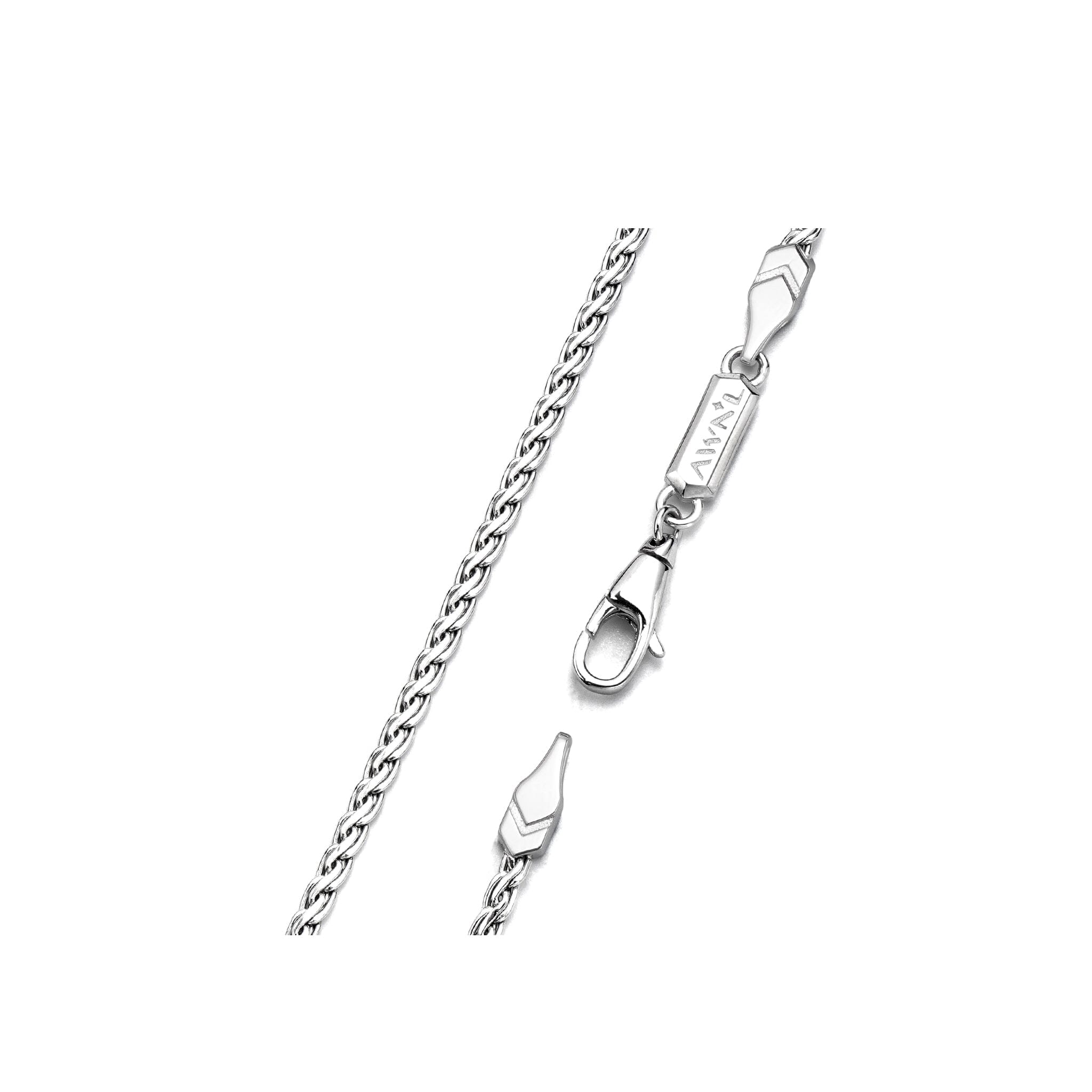 Sterling Silver Wave Chain Chains AWNL 