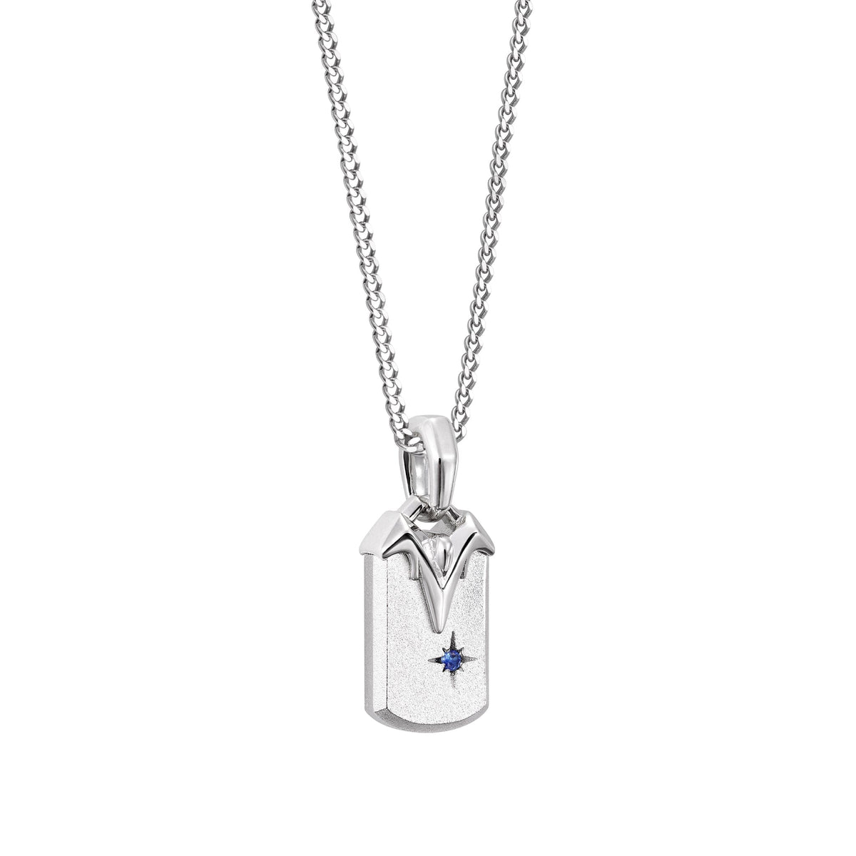 Tanngrisnir Necklace Sapphire Necklaces AWNL 