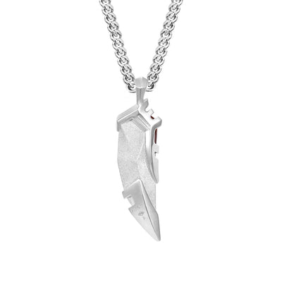 Tiger's Fang Red Tiger Eye Necklace Necklaces AWNL 