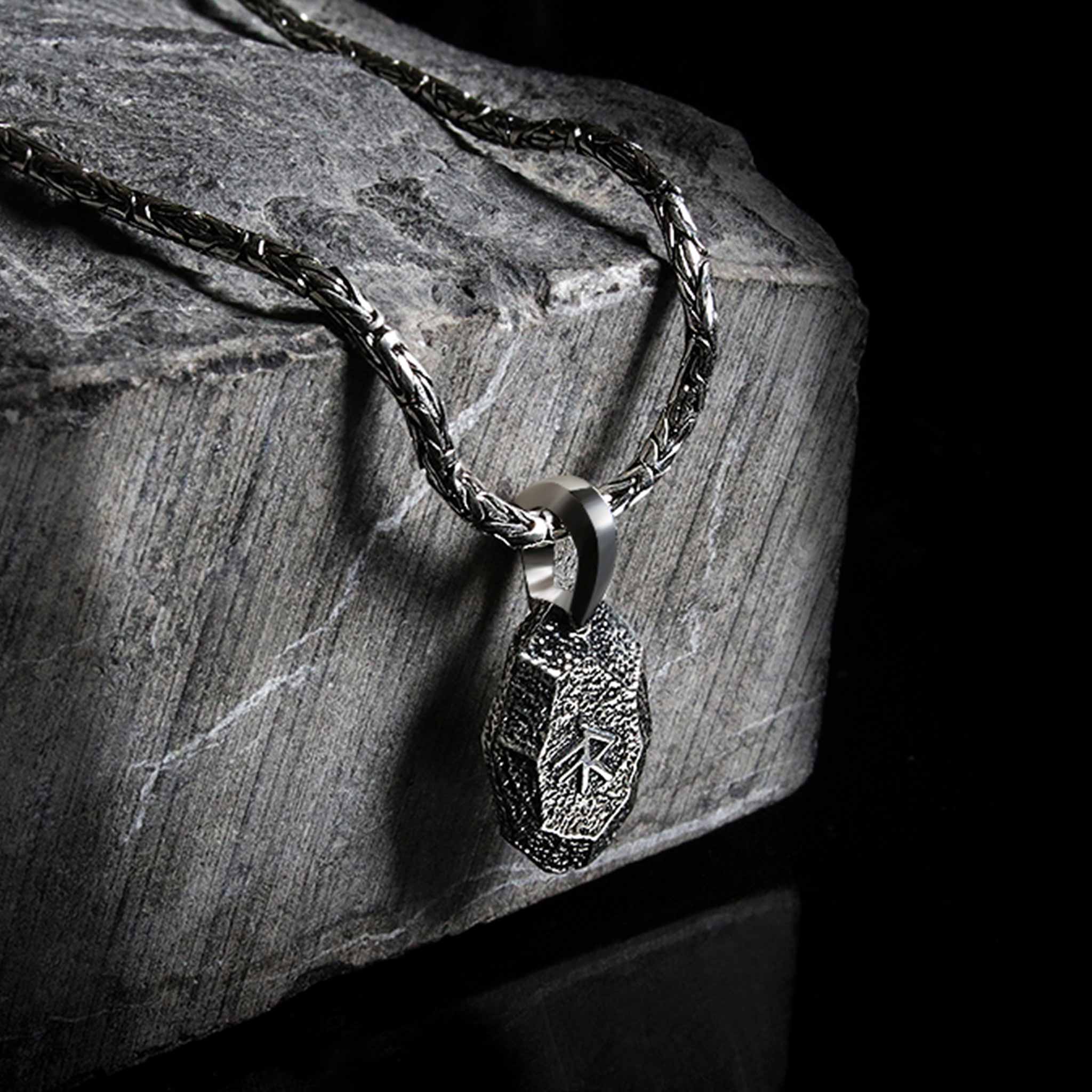 Viking Bind Runes Necklace Necklaces AWNL 