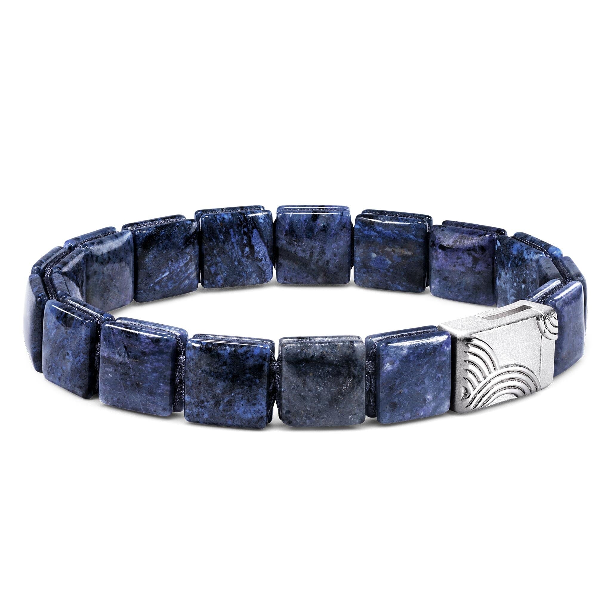 【未定】枯山水 蓝线石 磁吸扣 男士手链(コピー) Bracelets AWNL 