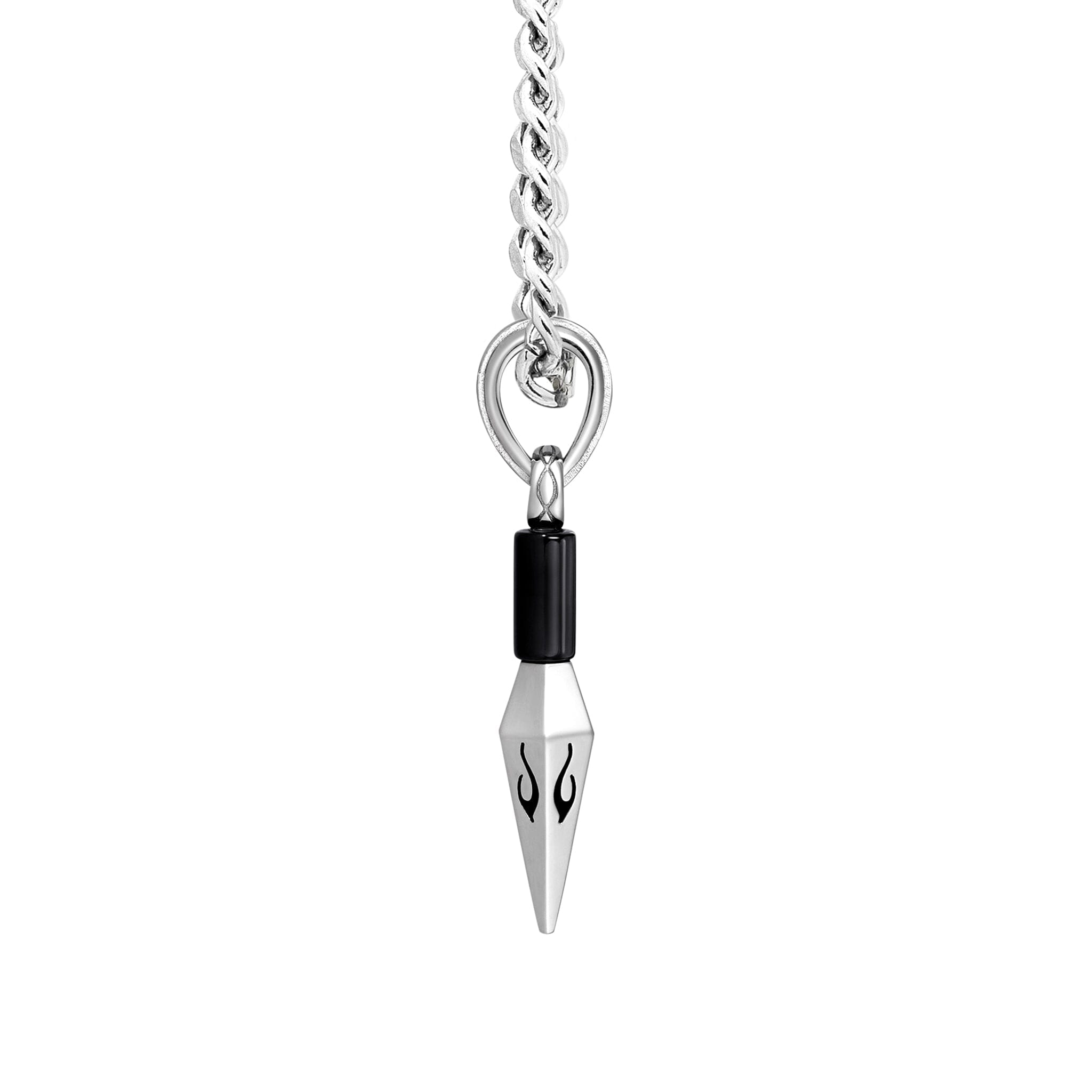 Wisdom Sword Obsidian Necklace Necklaces AWNL 