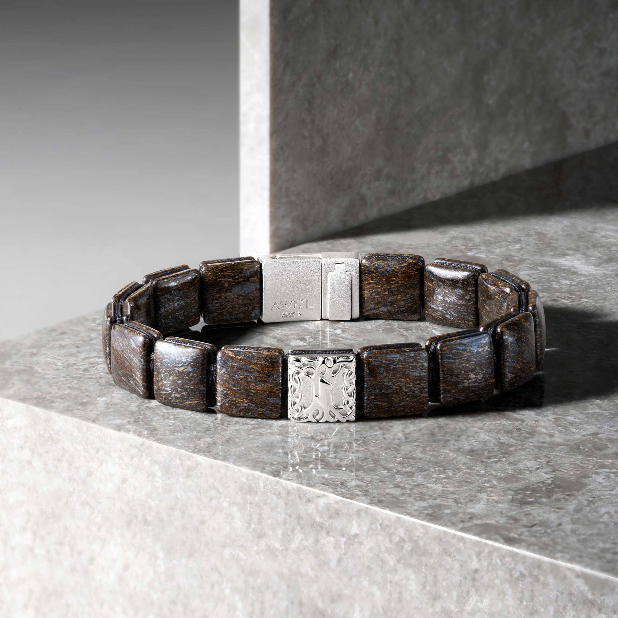 Yggdrasil Mag-lock Bracelet Bronzite Bracelets AWNL 