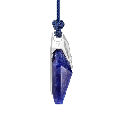 Men's Poseidon Trident Necklace with Sodalite Necklaces WAA FASHION GROUP 