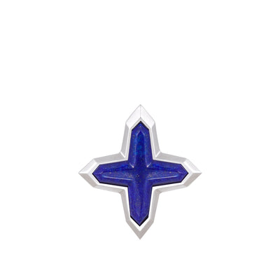 Men's Sirius Cross Necklace with Lapis Lazuli Necklaces WAA FASHION GROUP Pendant Only (Bail 4.8*7mm) 