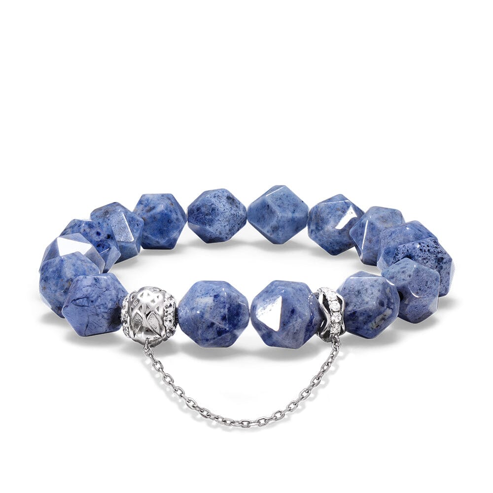 Women's Amphitrite Beaded Bracelet with Dumortierite Bracelets AWNL Jewelry