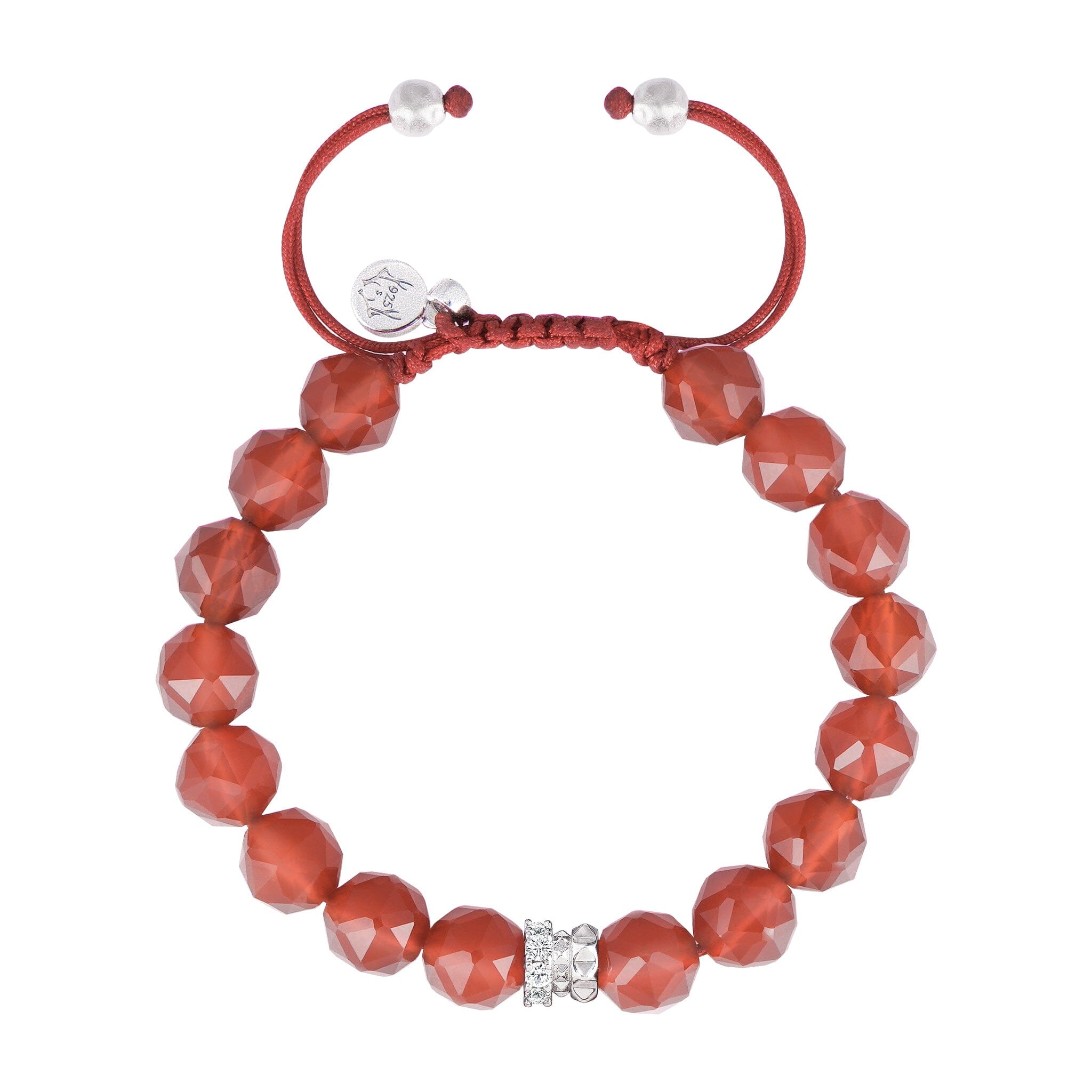 Women's Roxburgh Rose Bracelet with Red Agate Bracelets WAA FASHION GROUP 